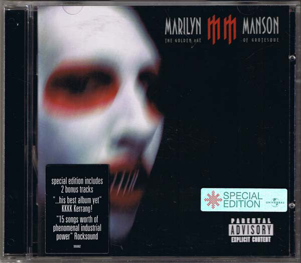 Marilyn Manson : The Golden Age Of Grotesque (CD, Album, S/Edition)