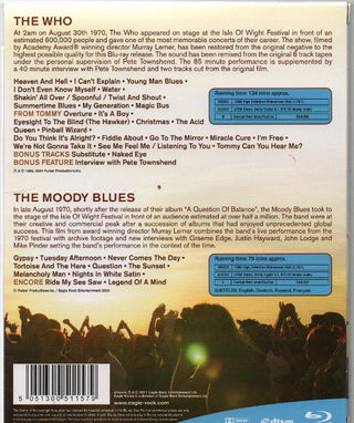 The Who, The Moody Blues : Festival Box (Blu-ray + Blu-ray + Box, Comp)