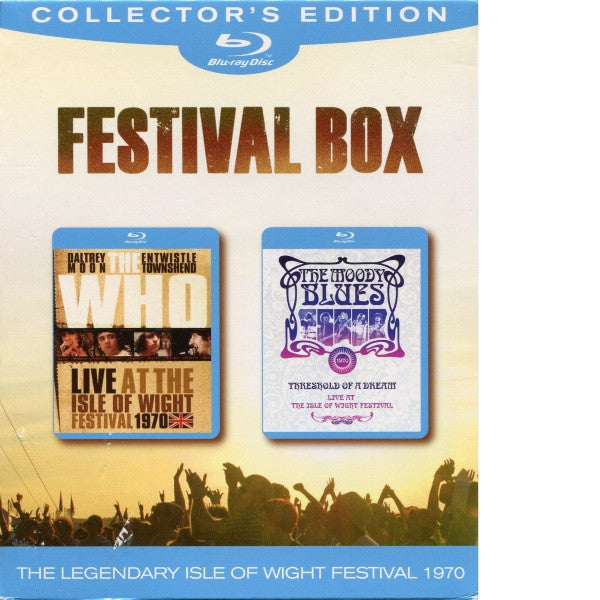 The Who, The Moody Blues : Festival Box (Blu-ray + Blu-ray + Box, Comp)