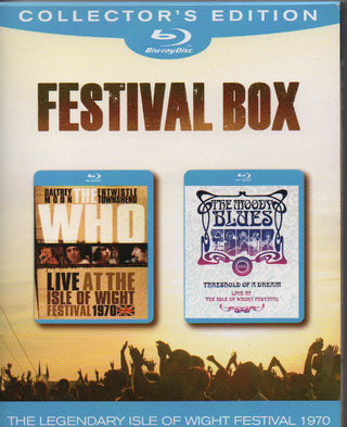 The Who, The Moody Blues : Festival Box (Blu-ray + Blu-ray + Box, Comp)