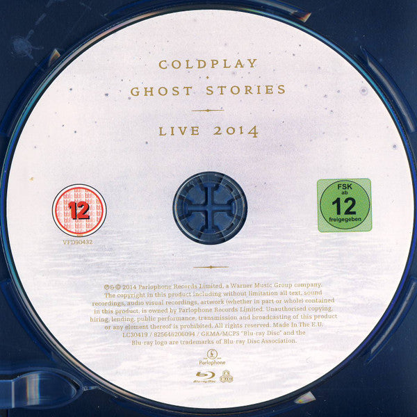 Coldplay : Ghost Stories · Live 2014 (Blu-ray, Multichannel + CD, Album)