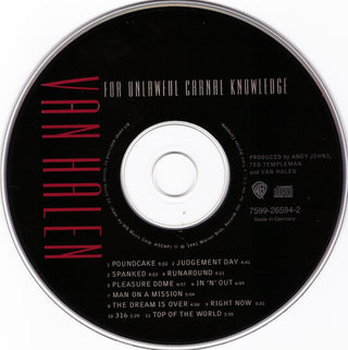 Van Halen : For Unlawful Carnal Knowledge (CD, Album, RE)