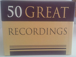 Various : 50 Great Recordings (50xCD, Album, Mono + Box, Comp)