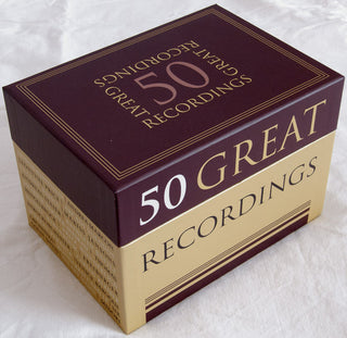 Various : 50 Great Recordings (50xCD, Album, Mono + Box, Comp)