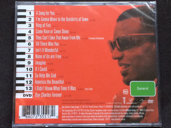 Ray Charles : Forever  (CD, Comp + DVD, Comp, All)