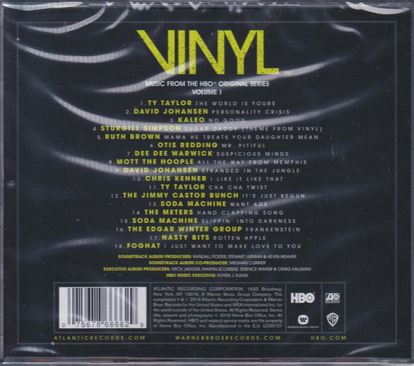 Various : Vinyl (Music From The HBO Original Series Volume 1) (CD, Album, Comp)