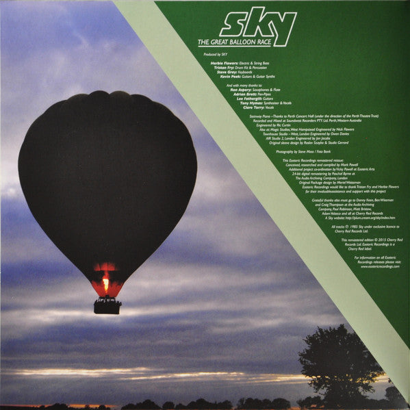 Sky (4) : The Great Balloon Race (LP, Album, Ltd, RE, Gre)