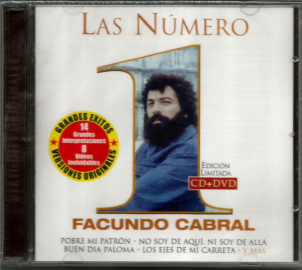 Facundo Cabral : Las Número 1 (CD, Comp + DVD-V + Ltd)