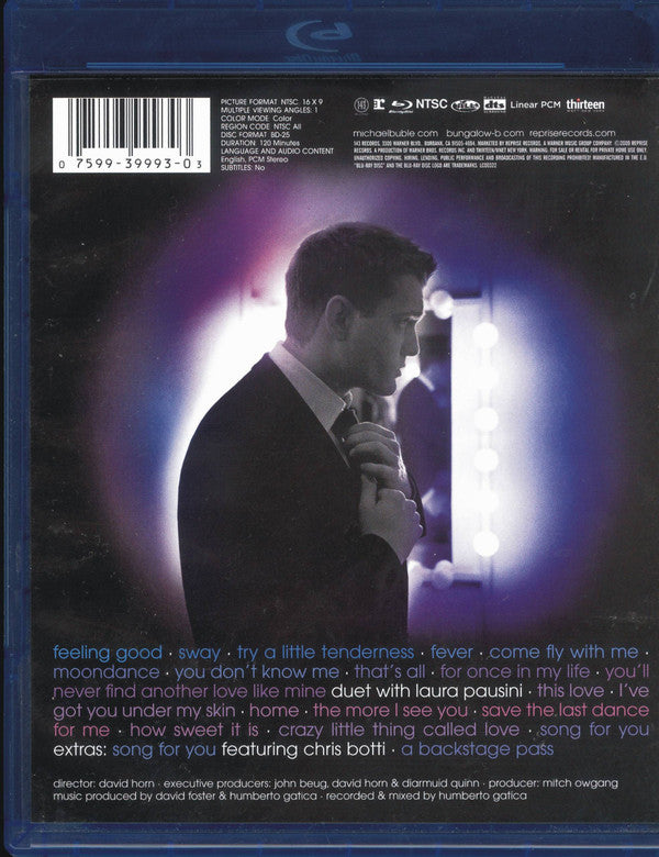 Michael Bublé : Caught In The Act (Blu-ray, Album)